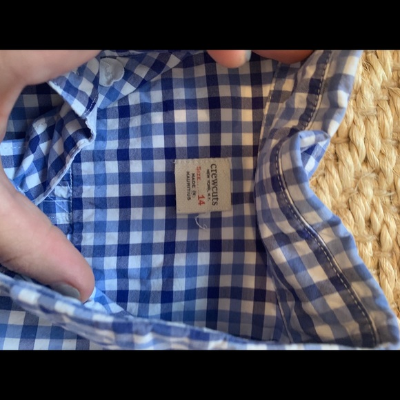 Crewcuts blue button down - Picture 2 of 2